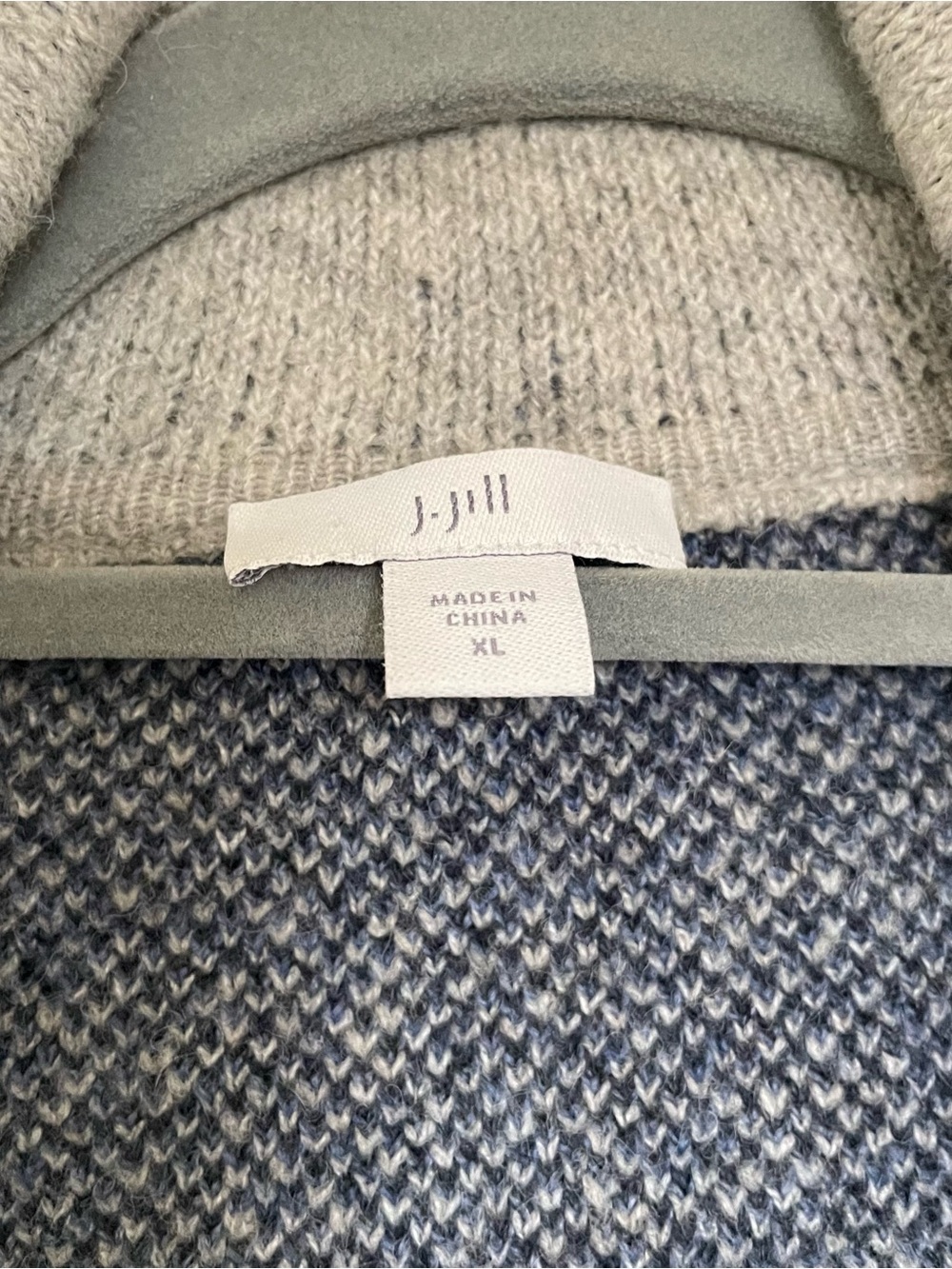 J. Jill wool blend sweater Jacket - Picture 3 of 5